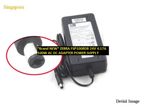 *Brand NEW* FSP100RDB ZEBRA 24V 4.17A 100W AC DC ADAPTER POWER SUPPLY